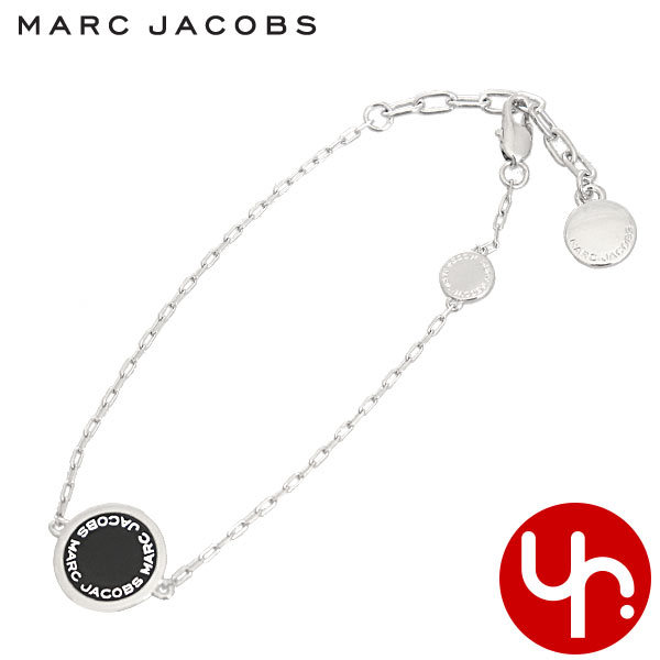 Yahoo! Yahoo!ショッピング(ヤフー ショッピング)マークジェイコブス Marc Jacobs アクセサリー ブレスレット M0008540 ブラック×アルジェント ザ エナメル ロゴ ディスク アウトレット レディース