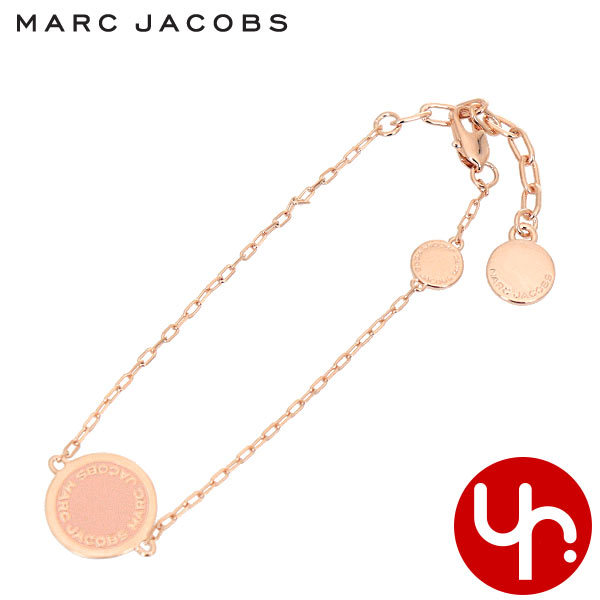 Yahoo! Yahoo!ショッピング(ヤフー ショッピング)マークジェイコブス Marc Jacobs アクセサリー ブレスレット M0008540 ピーチ×ローズゴールド ザ エナメル ロゴ ディスク アウトレット レディース