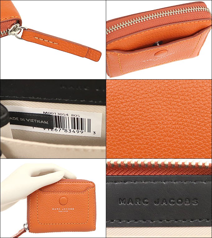 マークジェイコブス Marc Jacobs 財布 コインケース M0013054 モナークオレンジ エンパイア シティ レザー ジップ ウォレット アウトレット レディース｜import-collection-yr｜03