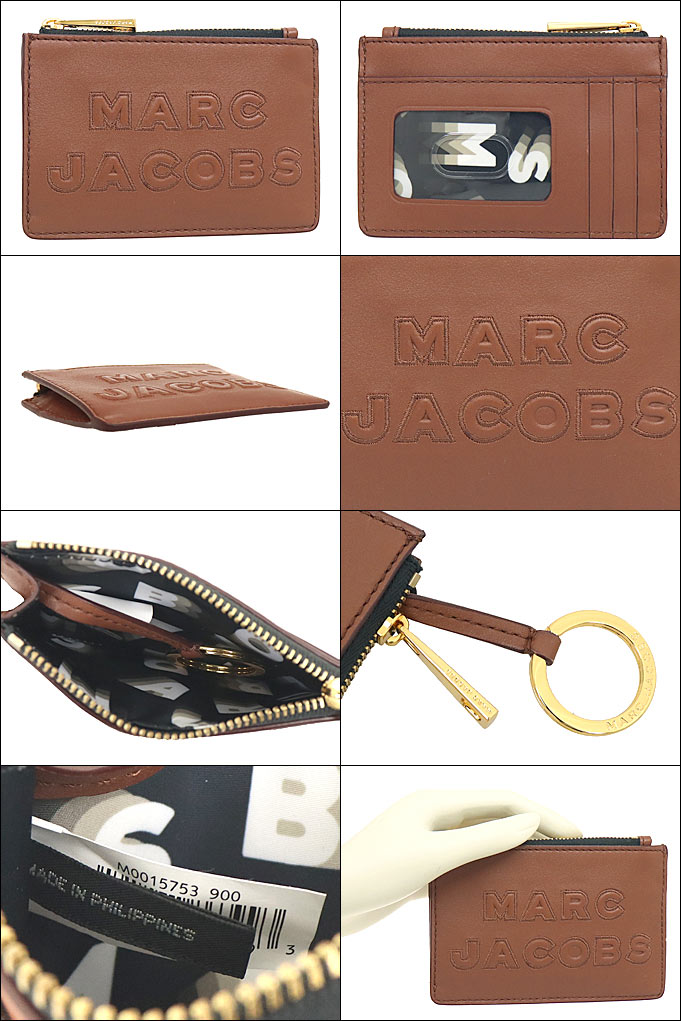 マークジェイコブス Marc Jacobs 財布 コインケース M0015753 ファラフェル フラッシュ レザー ロゴ トップ ジップ マルチ ウォレット アウトレット レディース｜import-collection-yr｜02