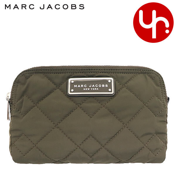 Yahoo! Yahoo!ショッピング(ヤフー ショッピング)マークジェイコブス Marc Jacobs 小物 ポーチ M0016114 アッシュ キルテッド ナイロン ダブル ジップ コスメティック ポーチ アウトレット レディース