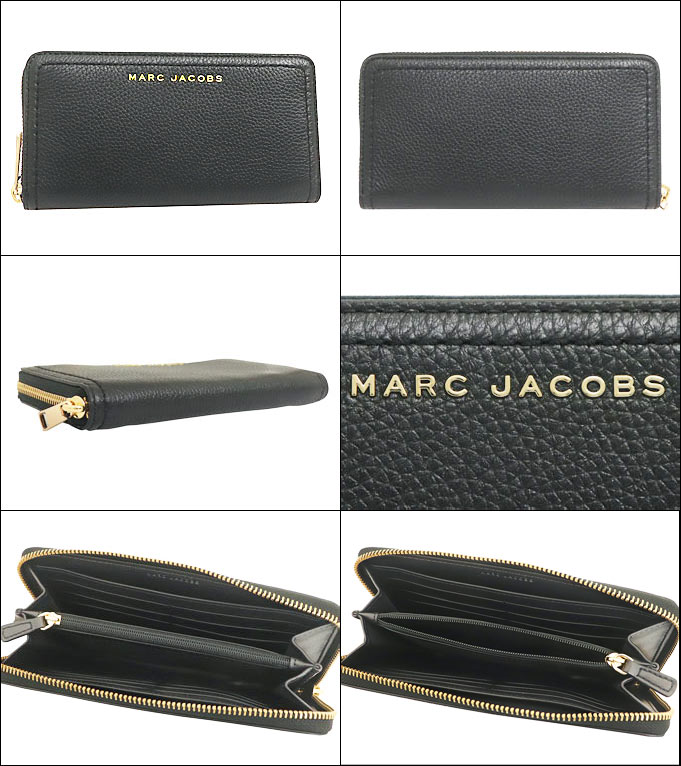 マークジェイコブス Marc Jacobs 財布 長財布 S102L01PF21 ブラック ザ グルーブ レザー スタンダード コンティネンタル ウォレット アウトレット レディース | MARC JACOBS | 01