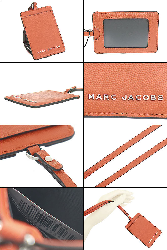 マークジェイコブス Marc Jacobs 小物 カードケース M0016992 メッカオレンジ デイリー PVC レザー ランヤード I アウトレット レディース｜import-collection-yr｜02