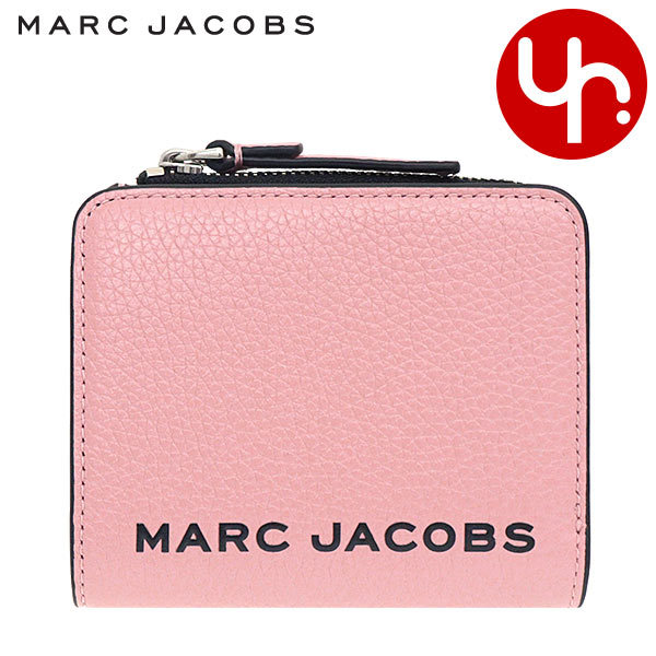 マークジェイコブス Marc Jacobs 財布 二つ折り財布 M0017140 ローズタン ザ ボールド レザー ミニ コンパクト ジップ  ウォレット レディース