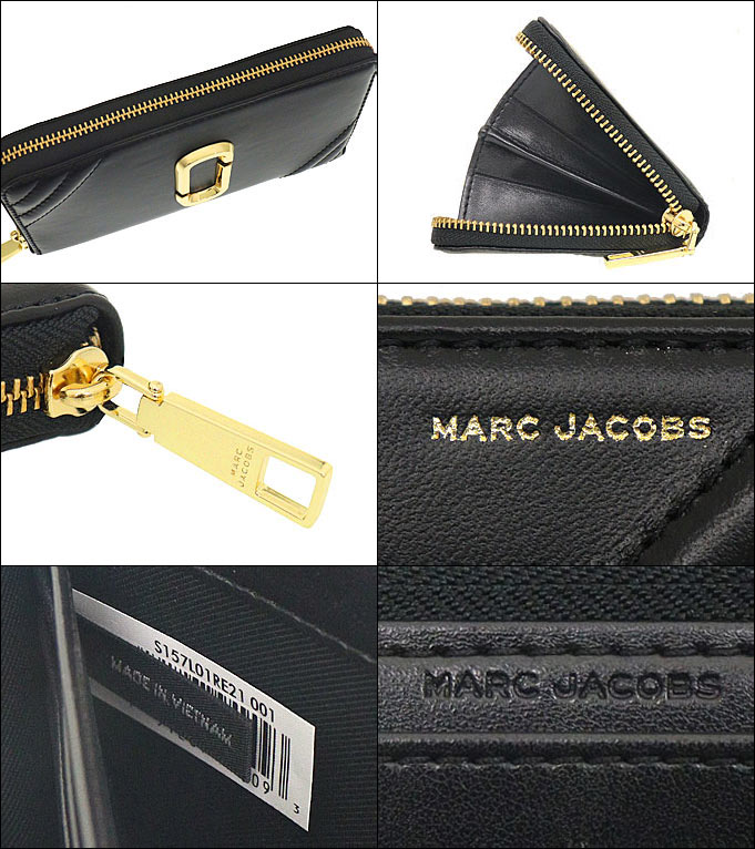 マークジェイコブス Marc Jacobs 財布 長財布 S157L01RE21 ブラック ザ