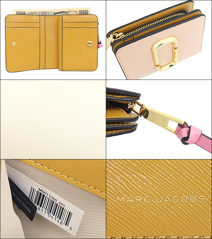 マークジェイコブス Marc Jacobs 財布 二つ折り財布 M0013360 ローズ