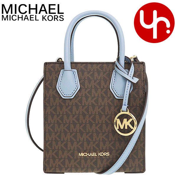 マイケルコース MICHAEL KORS バッグ ショルダーバッグ 35T1GM9C0I ペールブルー マーサー シグネチャー スモール  クロスボディー アウトレット レディース