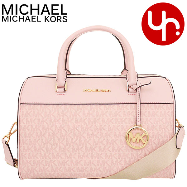 マイケルコース MICHAEL KORS バッグ ハンドバッグ 35S2GTFU2B ダークパウダーブラッシュ トラベル シグネチャー ミディアム  ダッフル アウトレット レディース