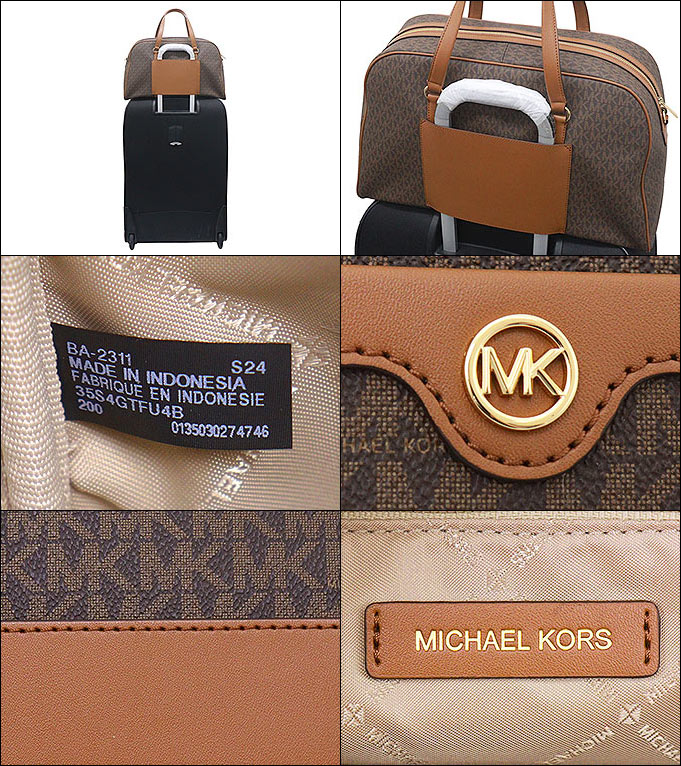 Michael Kors マイケルコース ミニボストン MKシグネチャー 2WAY