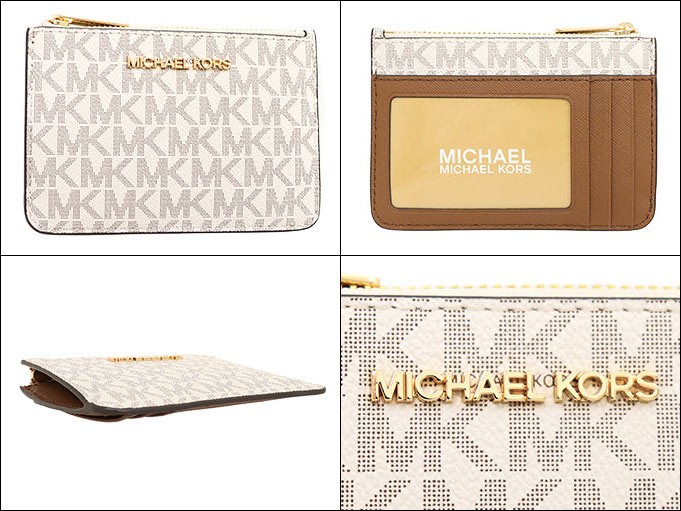 Michael Kors コインケース・小銭入れ 35h9gtvp1b-vanil Amazon | [マイケルコース]コインケース パスケース