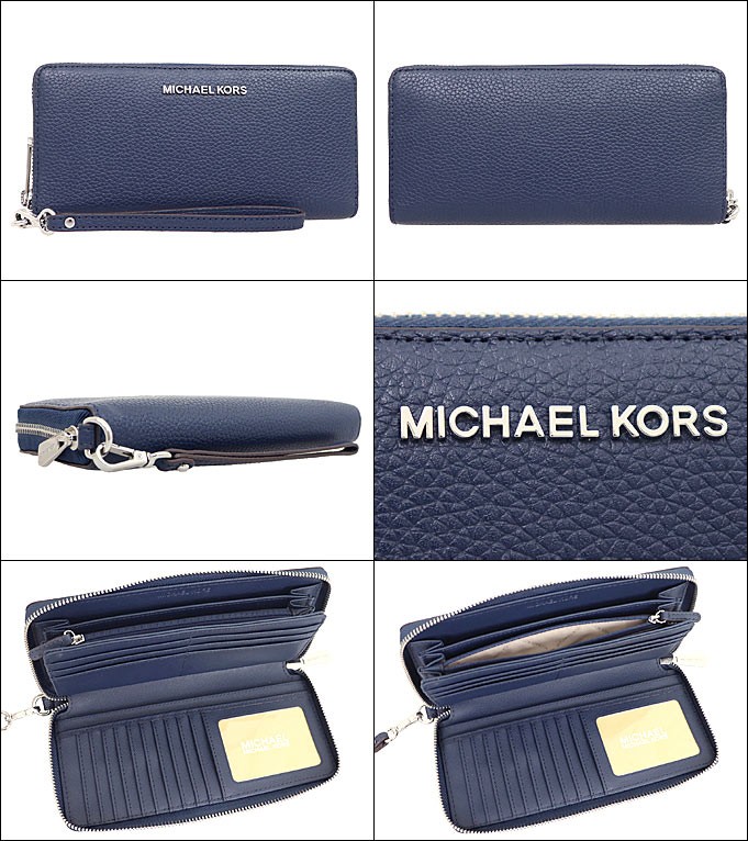 MICHAEL KORS マイケルコース 財布 長財布 35F7STVE7L ネイビー