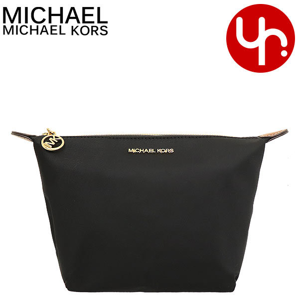 Yahoo! Yahoo!ショッピング(ヤフー ショッピング)マイケルコース MICHAEL KORS 小物 ポーチ 35T0GTFF2C ブラック トラベル ナイロン ミディアム ポーチ アウトレット レディース