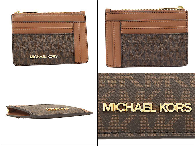 マイケルコース MICHAEL KORS 財布 コインケース 35T1GTVD1B ブラウン