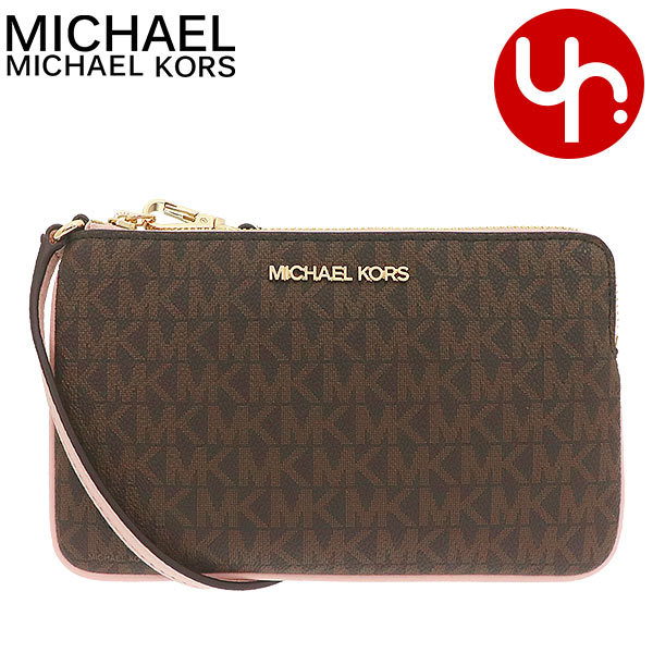 Yahoo! Yahoo!ショッピング(ヤフー ショッピング)マイケルコース MICHAEL KORS 小物 ポーチ 35F8GTVW3B パウダーブラッシュ ジェット セット トラベル シグネチャー リストレット アウトレット レディース