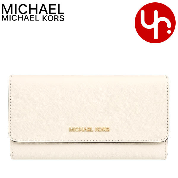 MICHAEL KORS マイケルコース 長財布 ウォレット ライトクリーム