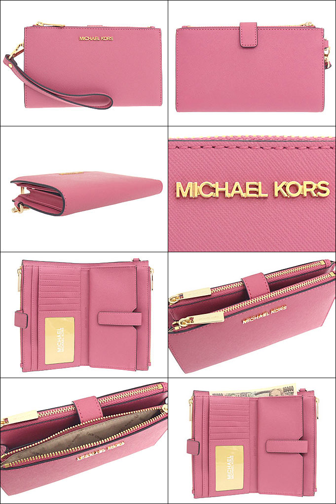 マイケルコース MICHAEL KORS 財布 二つ折り財布 35F8GTVW0L ローズウッド ジェット セット トラベル レザー ラージ  リストレット アウトレット レディース : mk-ko220401-2 : インポートコレクションYR - 通販 - Yahoo!ショッピング