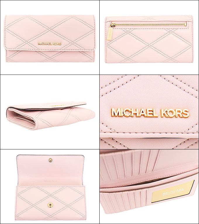 マイケルコース MICHAEL KORS 財布 長財布 35S2GTVF3U パウダー