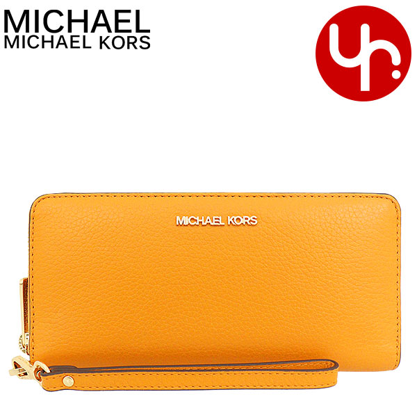 マイケルコース MICHAEL KORS 財布 長財布 35T7GTVE7L ハニカム ジェット セット トラベル レザー ラージ ラウンド ジップ アウトレット レディース