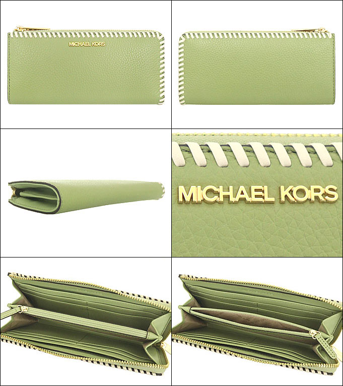 MICHAEL KORS マイケルコース 財布 長財布 35S3GTVZ3L ライトセージ  