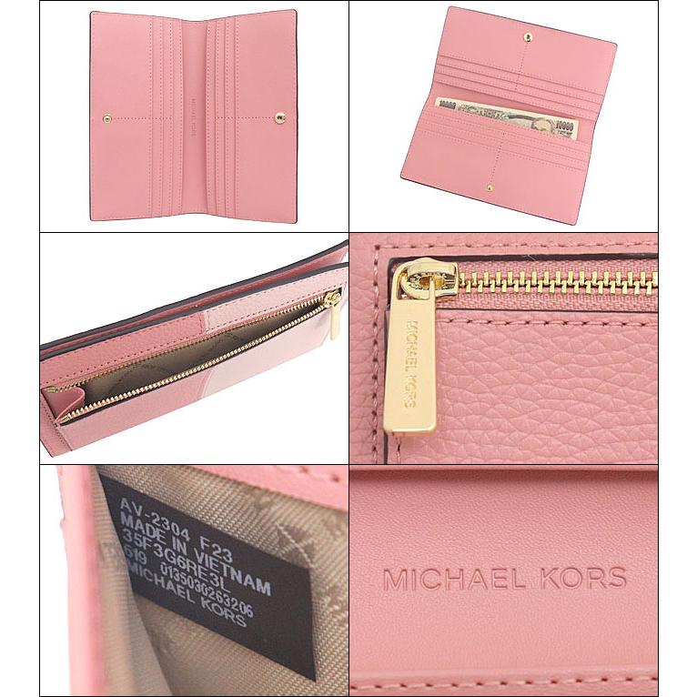 【48時間限定ポイント10％】マイケルコース MICHAEL KORS 財布 長財布 35F3G6RE3L プリムローズマルチ リード カラーブロック レザー   アウトレット レディース｜import-collection-yr｜03