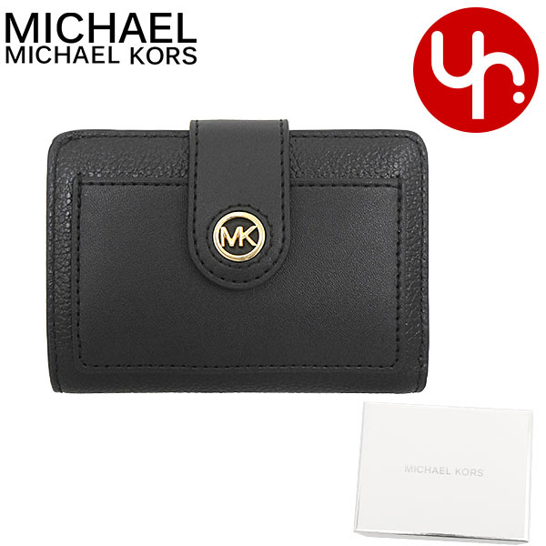 マイケルコース MICHAEL KORS 財布 二つ折り財布 34H3G0KF5L MK チャーム ...