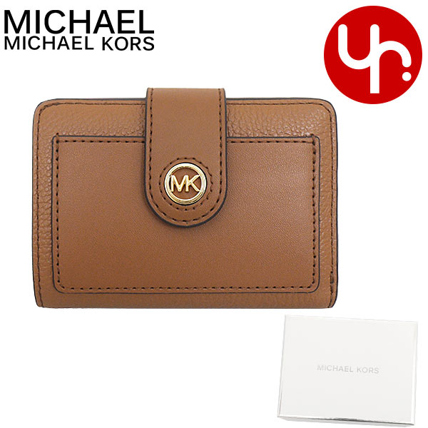 マイケルコース MICHAEL KORS 財布 二つ折り財布 34H3G0KF5L MK チャーム ...