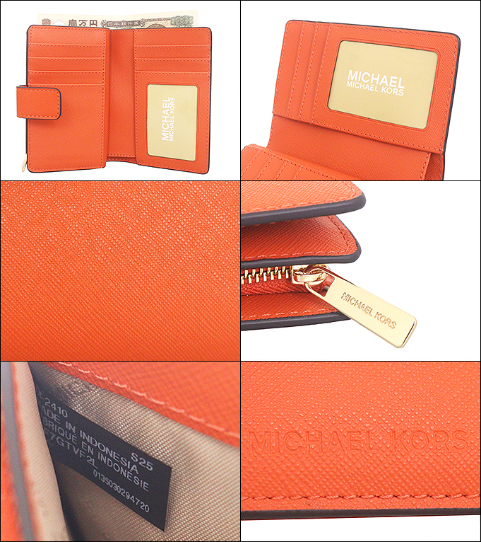折りたたみ財布 Michael Kors FW25 (32T5GJ6D9L 230LUGGAGE) 折りたたみ財布 Michael Kors FW25 (32T5GJ6D9L 230LUGGAGE