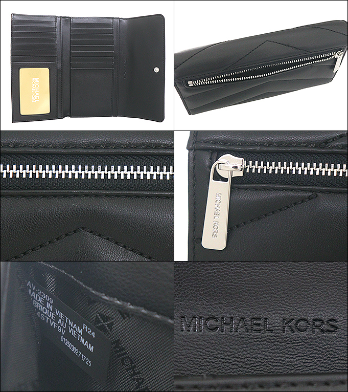 MICHAEL KORS マイケルコース 財布 長財布 35R4STVF9V ブラック
