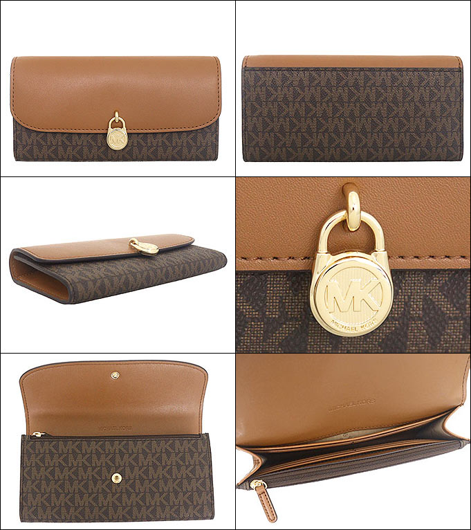MICHAEL KORS 長財布 ブラウン Amazon | [マイケルコース] 財布(長財布) 34H1GT9E8B ブラウン
