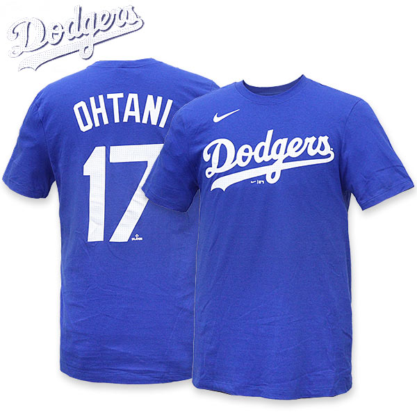 SHOHEI OHTANI 大谷翔平 ベースボール 背番号17 LA アパレル Ｔシャツ 200959476 ロイヤル ロサンゼルス 2024 ネーム&ナンバー メンズ