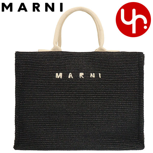 MARNI マルニ EASTWEST スモール トートバッグ ブラック MARNI