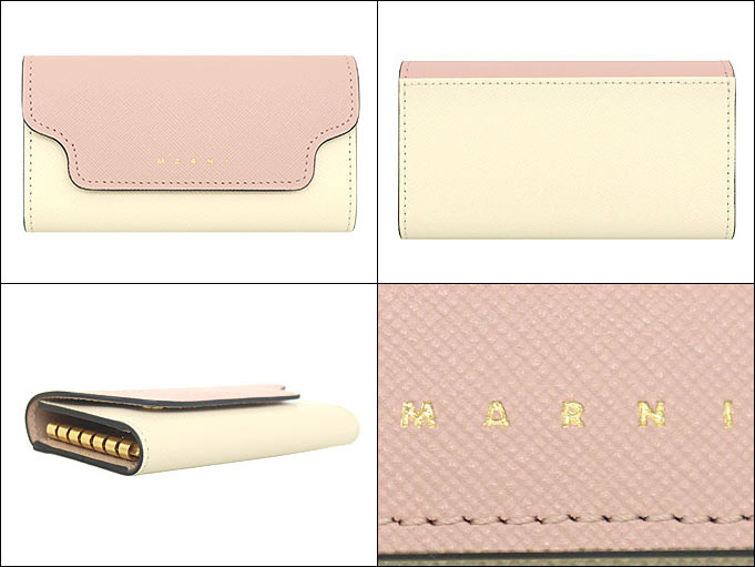 マルニ MARNI 小物 キーケース PCMO0017U1 LV520 カメリア×タルク