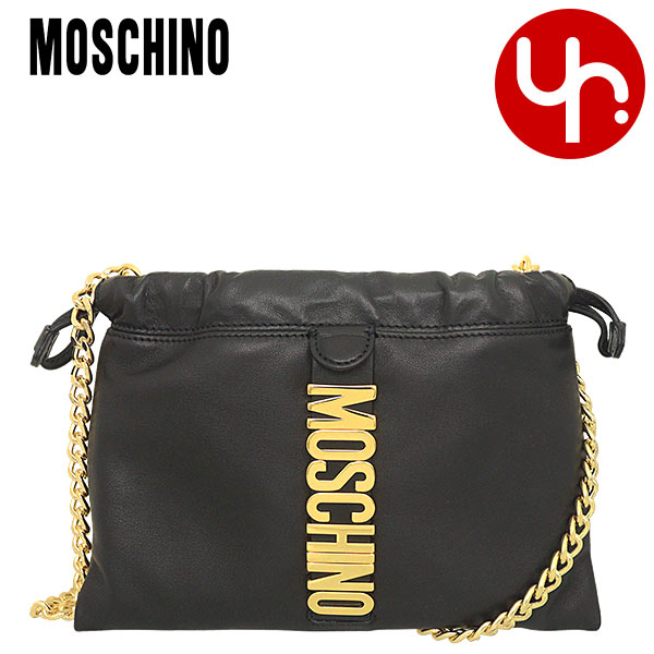 MOSCHINO モスキーノ A7475 8008 ショルダーバッグ ブラック MOSCHINO モスキーノ バッグ ショルダーバッグ A7475 8008