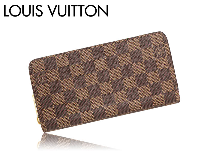 ルイ・ヴィトン LOUIS VUITTON 財布 長財布 N41661 ブラウン ダミエ