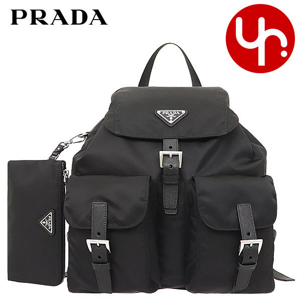 PRADA リュックサック VELA 1BZ811 RV44 OTO プラダ PRADA リュックサック レディース ブラック 1BZ811 V OTO