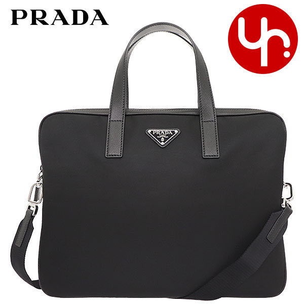 プラダ PRADA バッグ ビジネスバッグ 2VE368 064 NOM ネロ テスート ナイロン サフィアーノ レザー トライアングル ロゴ  ブリーフケース メンズ レディース : pr-ba210222-1 : インポートコレクションYR - 通販 - Yahoo!ショッピング