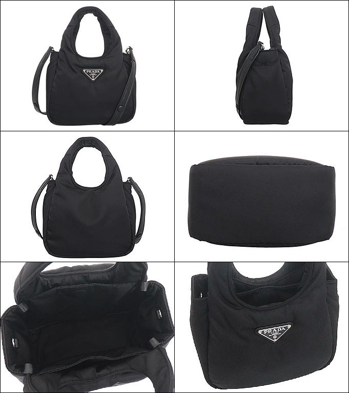 プラダ Re-Nylon ソフトパッド 2way バッグ 1BA359OVMRCCJF000 PRADA プラダ バッグ ショルダーバッグ 1BA359 RCCJ OVM ネロ