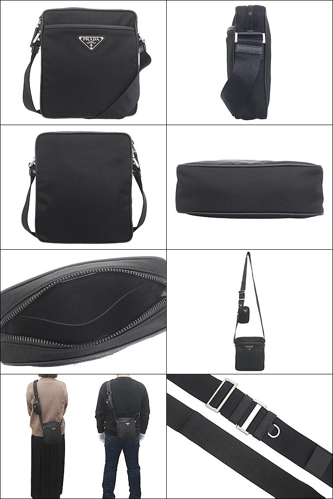 【国内発】プラダ リナイロン 2VH112 2DMH XOP ショルダーバッグ PRADA プラダ バッグ ショルダーバッグ 2VH112 2DMH XOP ネロ