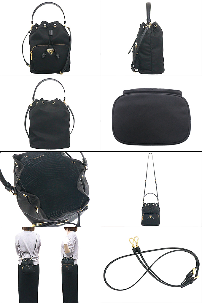 PRADA プラダ バッグ ショルダーバッグ 1BH038 RV44 UOO ネロ