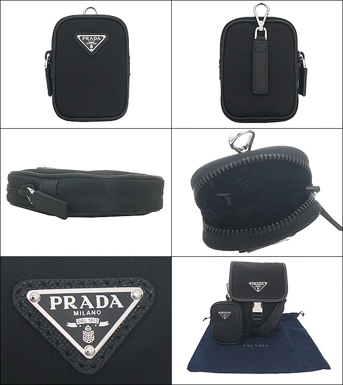 PRADA プラダ バッグ ショルダーバッグ 2VD043 2DMH XOP ネロ