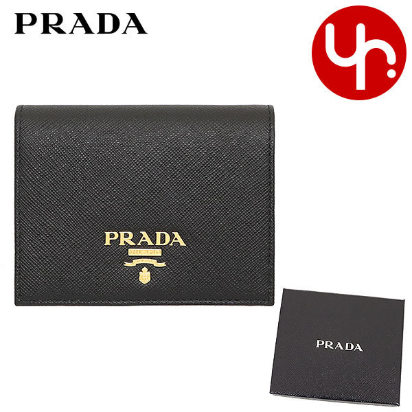 48時間限定ポイント2％】プラダ PRADA 財布 二つ折り財布 1MV204 QWA