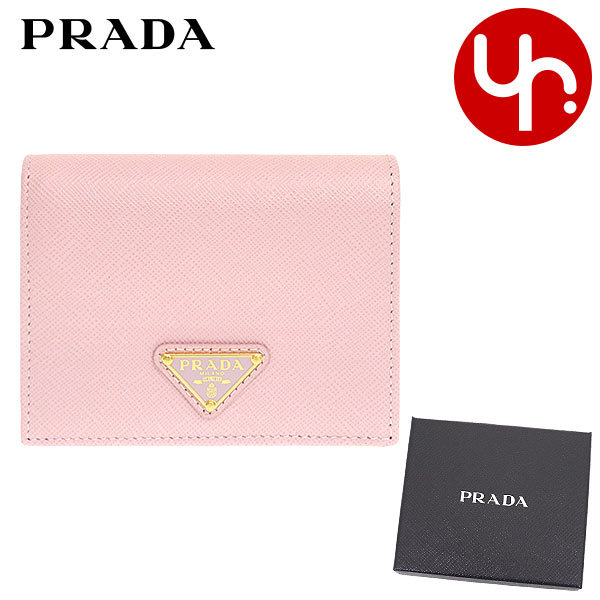 プラダ PRADA 財布 二つ折り財布 1MV204 QHH サフィアーノ レザー