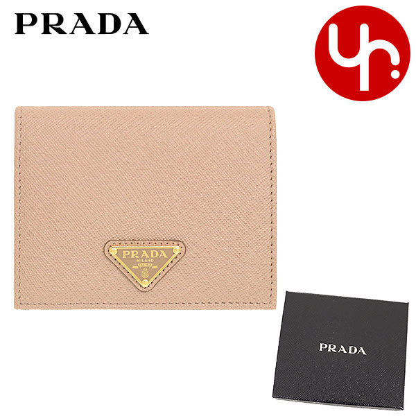 24時間限定ポイント2％】プラダ PRADA 財布 二つ折り財布 1MV204 QHH サフィアーノ レザー トライアングル ロゴ バイフォールド  ウォレット レディース : me-pr-ko200911-11 : インポートコレクションYR - 通販 - Yahoo!ショッピング