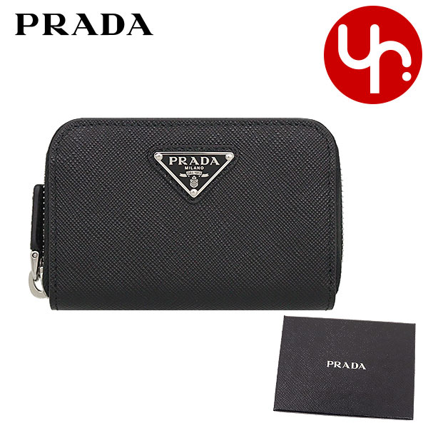 プラダ PRADA 財布 コインケース 2MM003 QHH ネロ サフィアーノ レザー