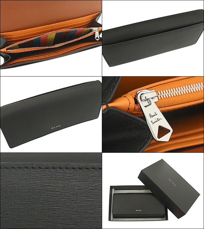 Paul Smith ポールスミス 財布 長財布 M1A 4608X HSTRGS ブラック  