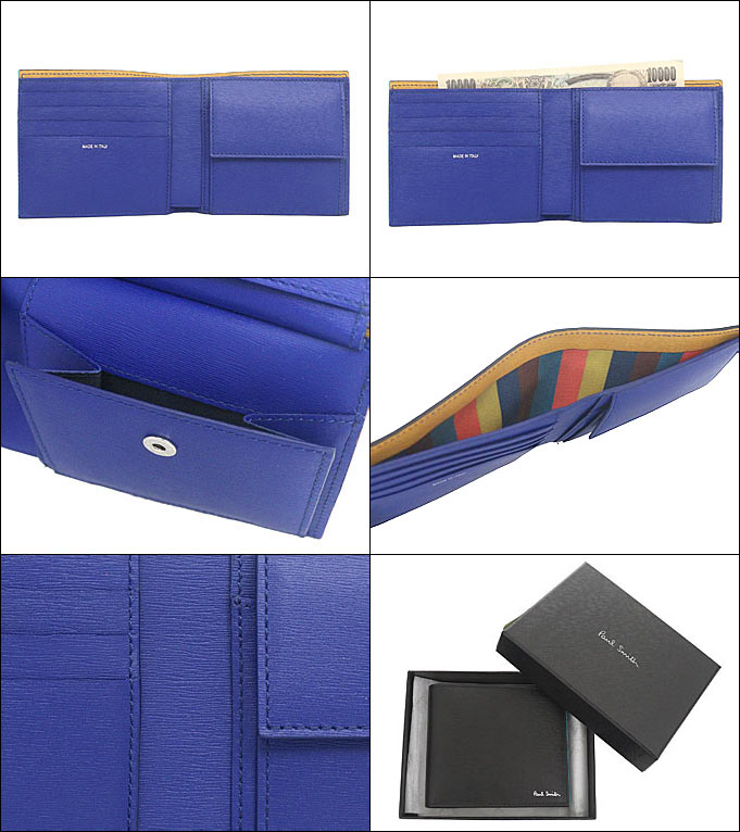 ポールスミス Paul Smith 財布 二つ折り財布 M1A 4833X GSTRGS