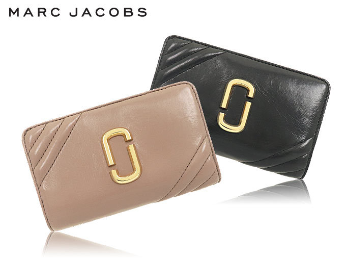 【国内即発送】MARC JACOBS 折り財布 S120L01FA21 682 MARC JACOBS マークジェイコブス 2つ折り財布 ザ グラムショット