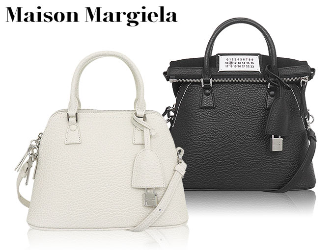 メゾンマルジェラ Maison Margiela バッグ ショルダーバッグ S56WG0082 P4455 グレージュ 5AC ファイブ エー シー クラシック カーフ レザー ミニ レディース｜import-collection-yr｜05