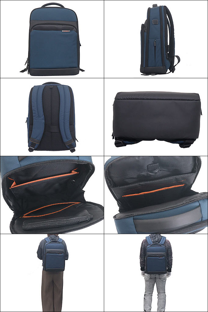 美品　Samsonite ネイビー　リュック・バックパック　サムソナイト エヴォサイト バックパック 15.6 ブルー｜サムソナイト