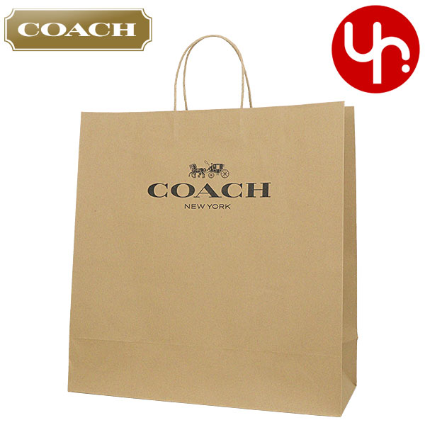 【同時購入のお客様限定】【単品購入不可】コーチ COACH ショップバッグ L 紙袋 ショッパー プレゼントラッピング ブランド 通販 ギフト｜import-collection-yr